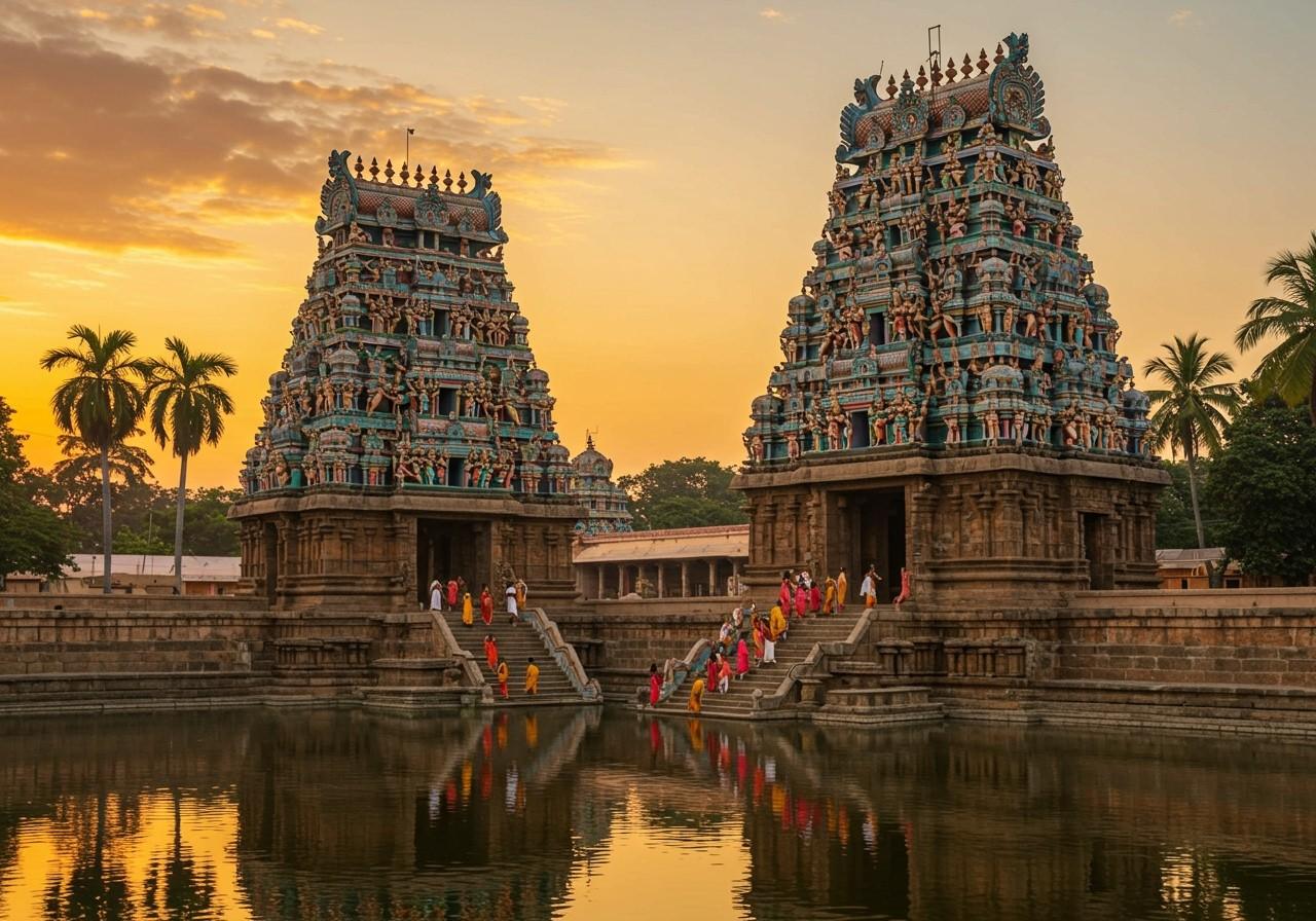 Madurai Meenakshi Temple South India
